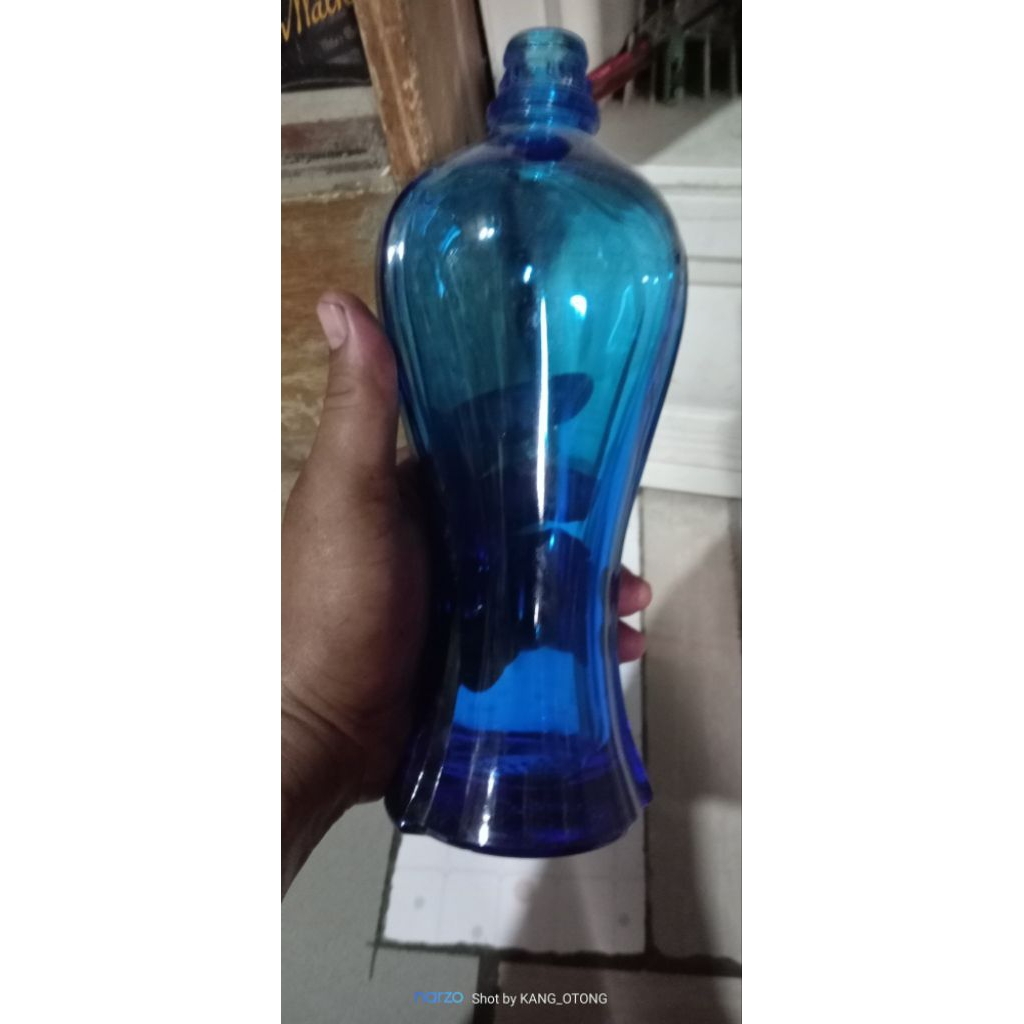 botol bekas botol kosong botol beling tanpa tutup polosan