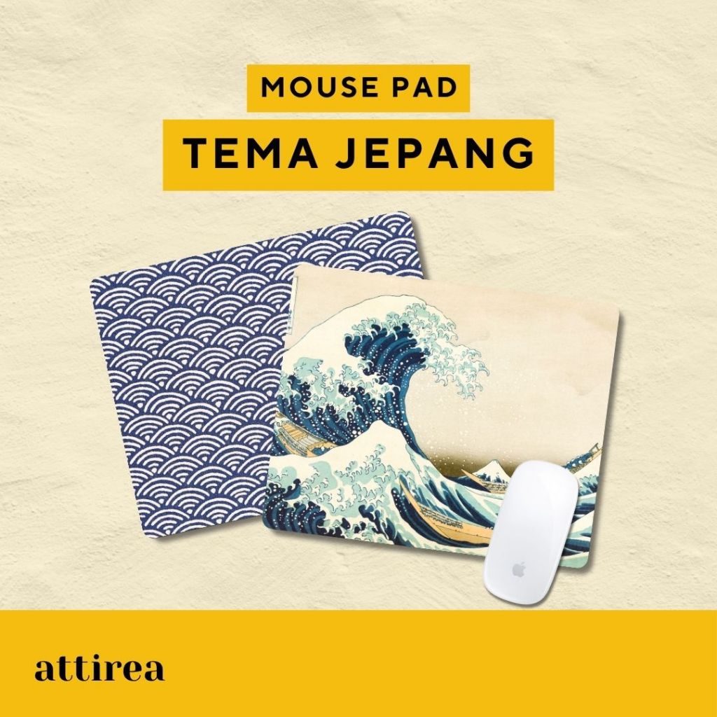 Mouse Pad Tema Jepang Gaming Antislip | Alas Mousepad Premium