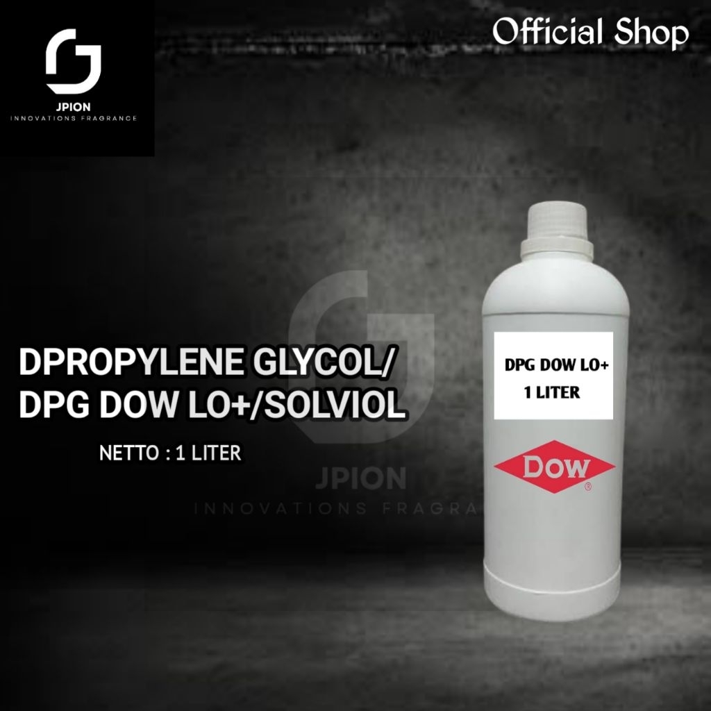 DIPROPYLENE GLYCOL DOW LO+/DPG/SOLVIOL CAMPURAN PARFUM 1 LITER GRADE SUPER KWALITAS TERBAIK