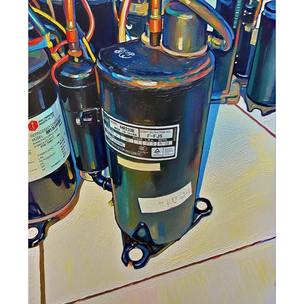 kompresor AC setengah PK