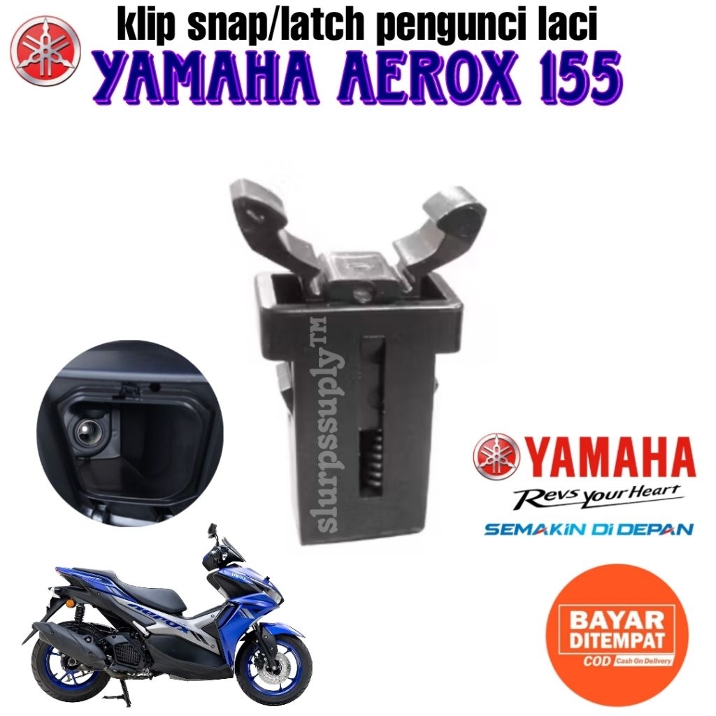 klip latch pengunci laci Yamaha aerox 155 aerox old aerox