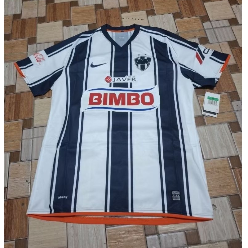 JERSEY ORIGINAL MENS MONTERREY RAYADOS MEXICO HOME 08/09 VINTAGE RETRO JERSEY BOLA FOOTBALL SOCCER