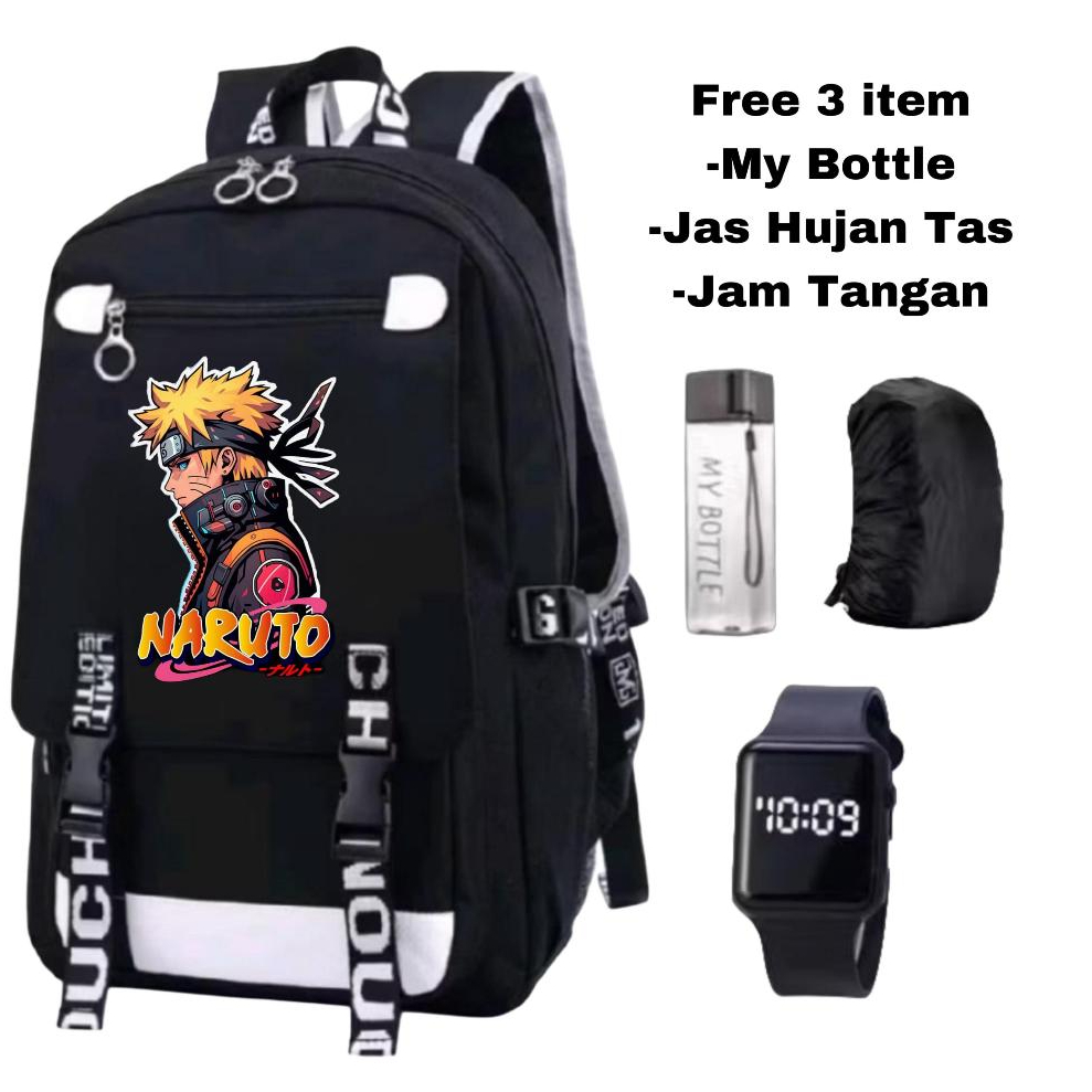 Tas Naruto anak laki-laki-Tas karakter Naruto-Tas ninja anak