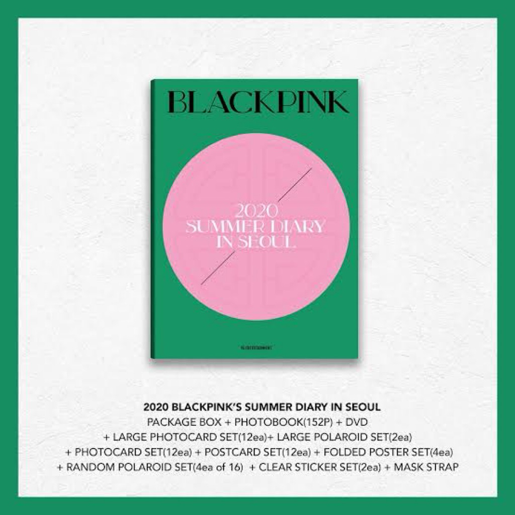 BLACKPINK 2020 SUMMER DIARY IN SEOUL