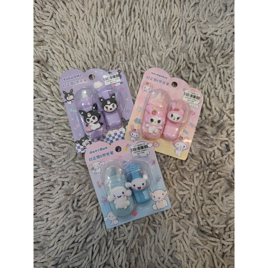 Cortape/ tipe x & stabilo