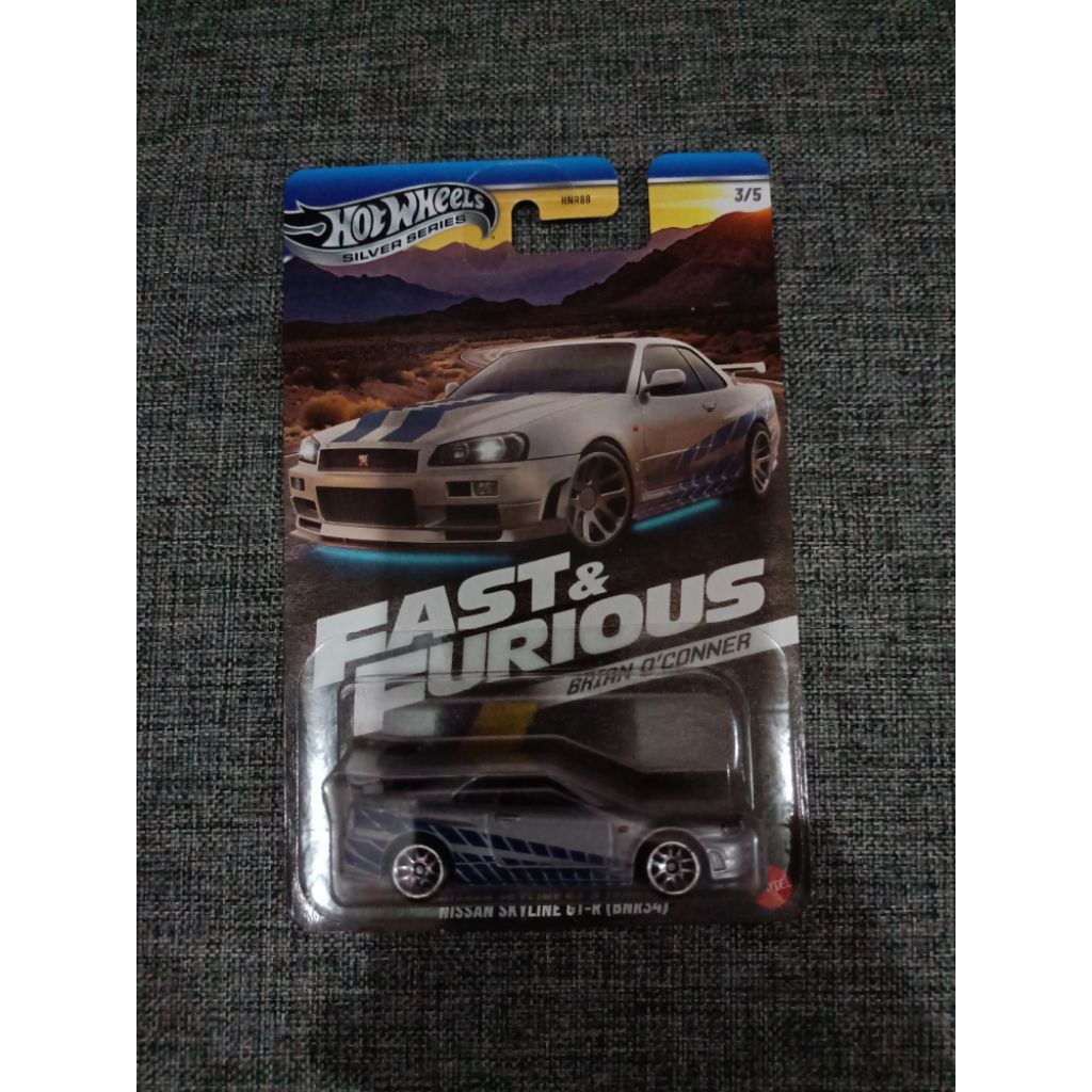 Hot Wheels Nissan Skyline GT-R (BNR34)