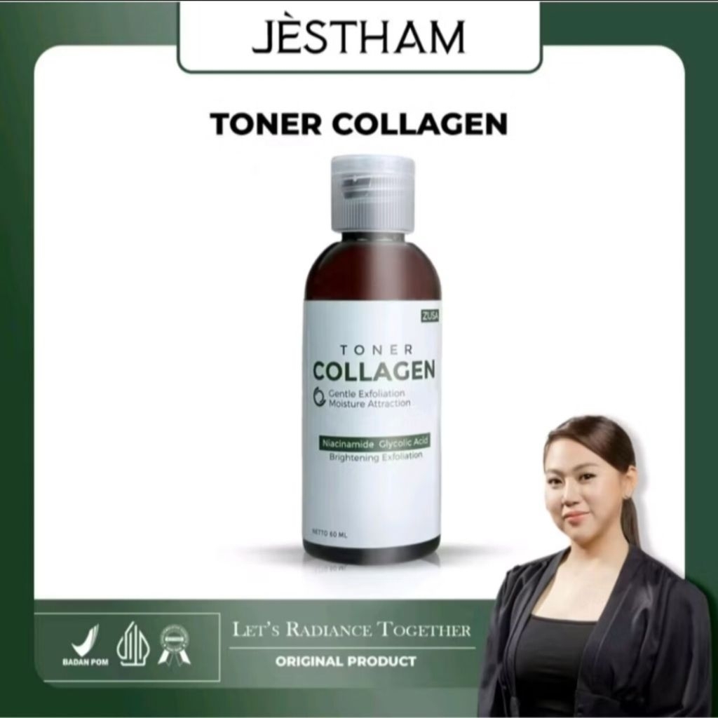 TONER COLLAGEN JESTHAM BPOM