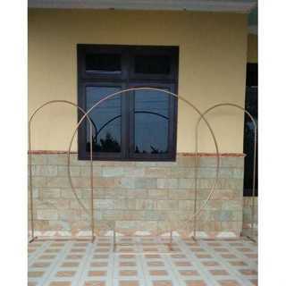 SATU SETRing Bulat + 2 Standing Oval Dekorasi Bongkar Pasang 1 Set Ring Lingkaran & Standing Oval