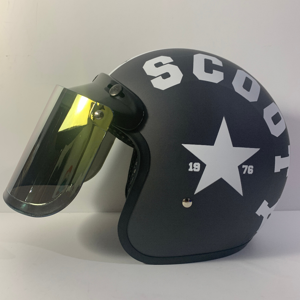 Helm Bogo Scooty Doff - Helmet SNI Dewasa BXP