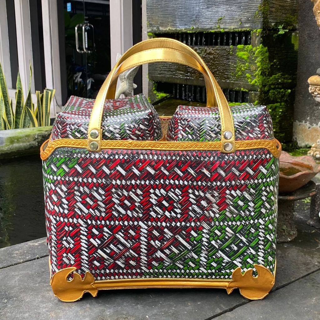 Decocraft Bali - Tas Keben Set 4 Klasik Wash