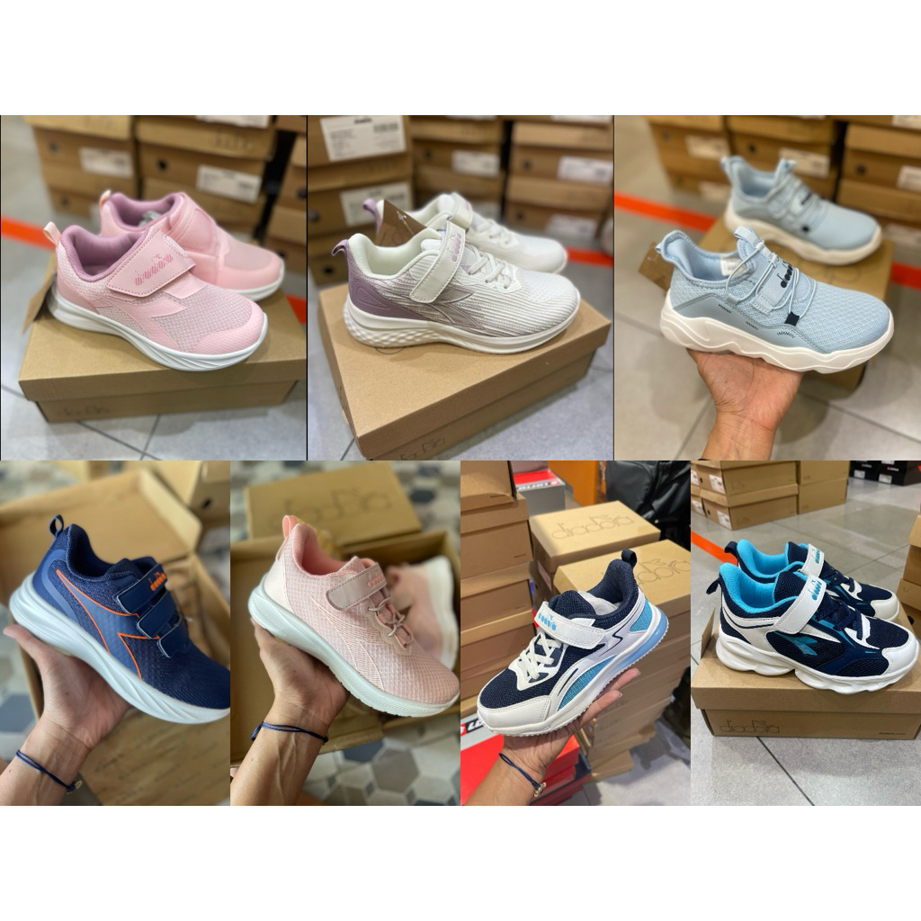 SEPATU DIADORA KIDS BLACK ORIGINAL STORE