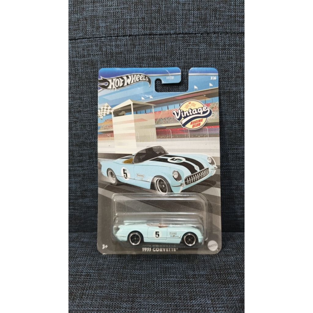 Hotwheels 1955 Corvette Vintage Racing Club Base besi