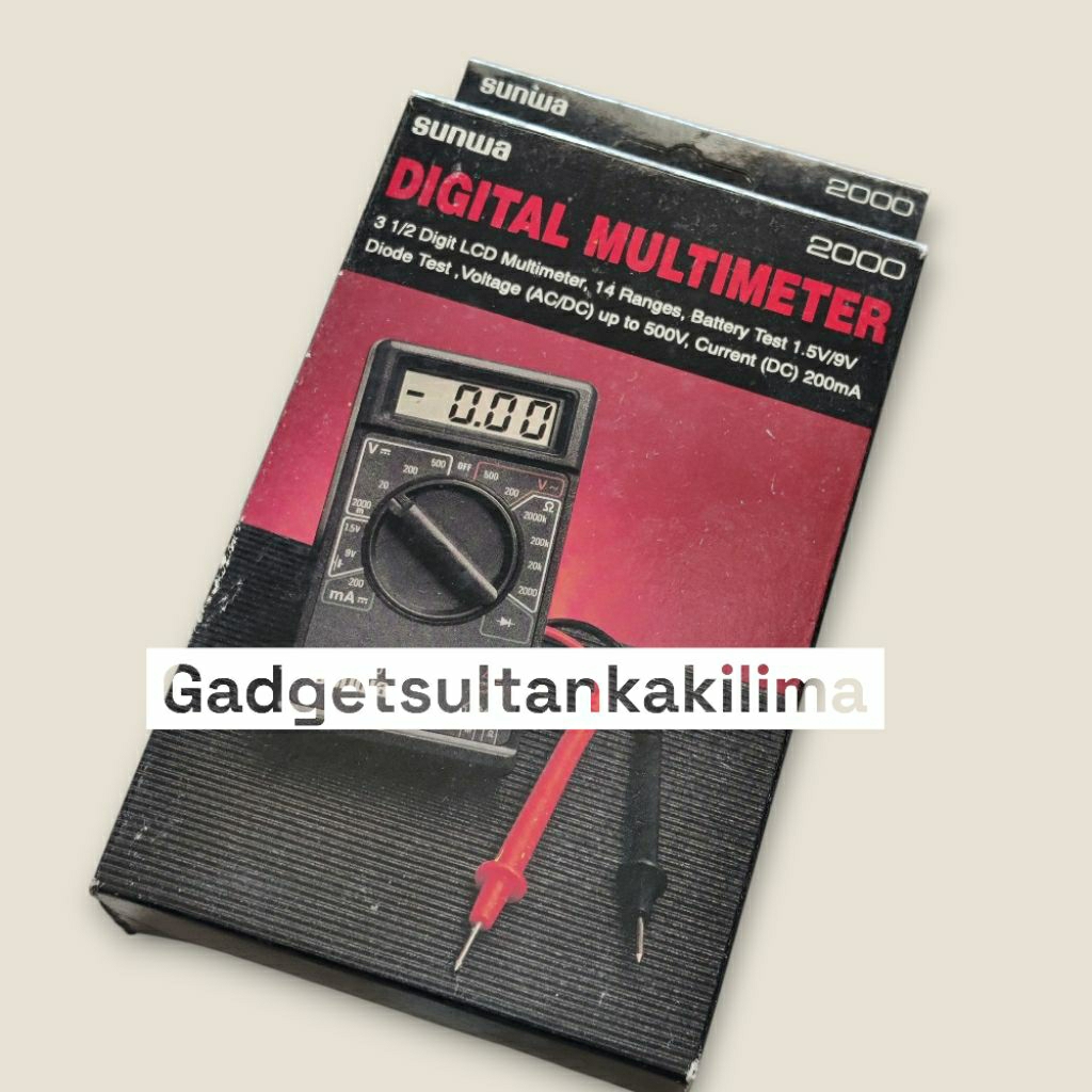 Digital Multimeter Sunwa 2000