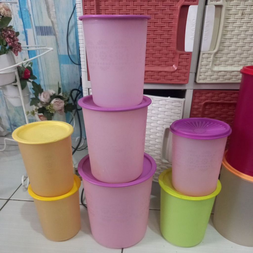 Mosaic Canister tupperware