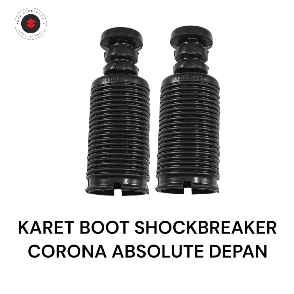 KARET BOOT SHOCK TUTUP STOPPER SHOCKBREAKER DEPAN CORONA ABSOLUTE