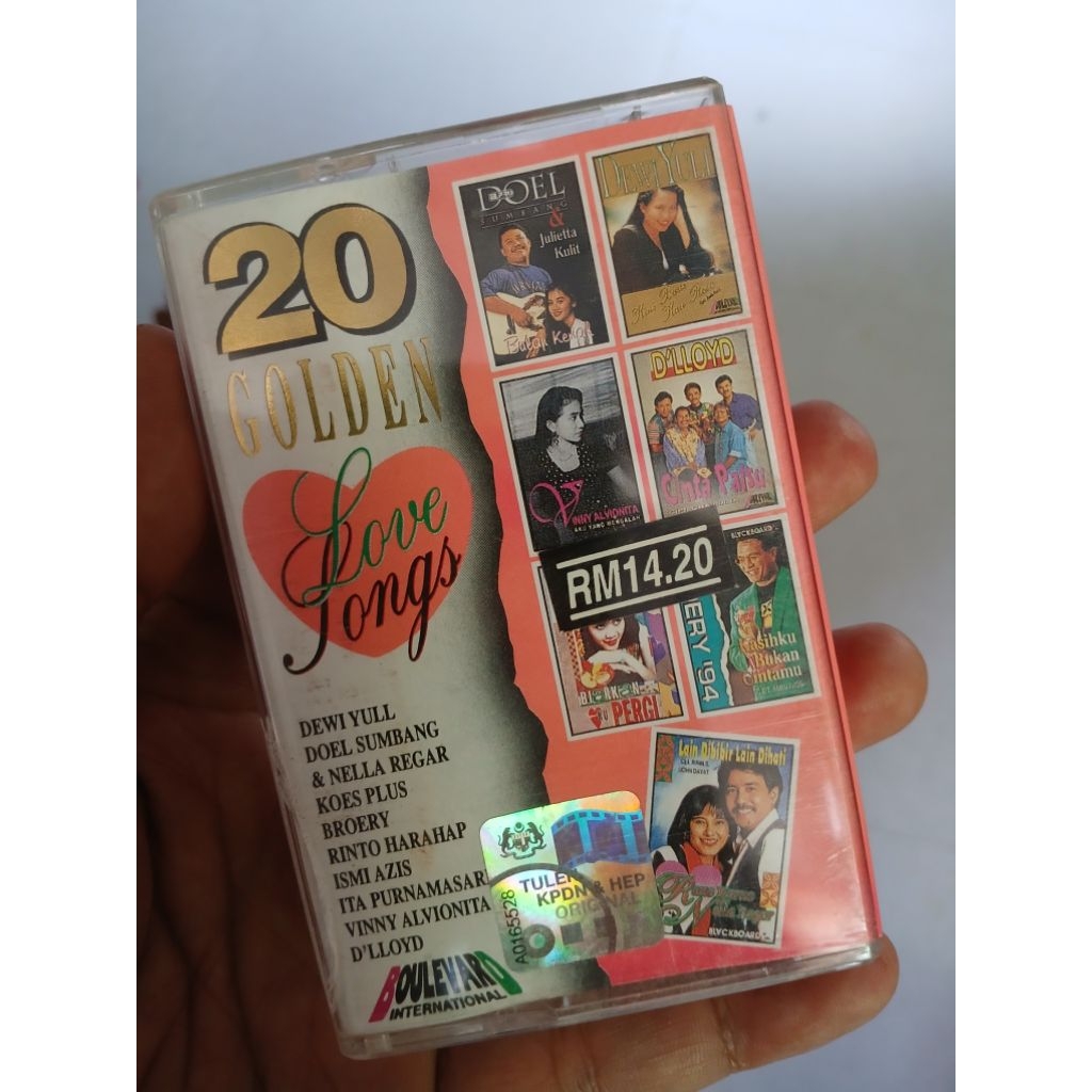 kaset pita import 20 golden