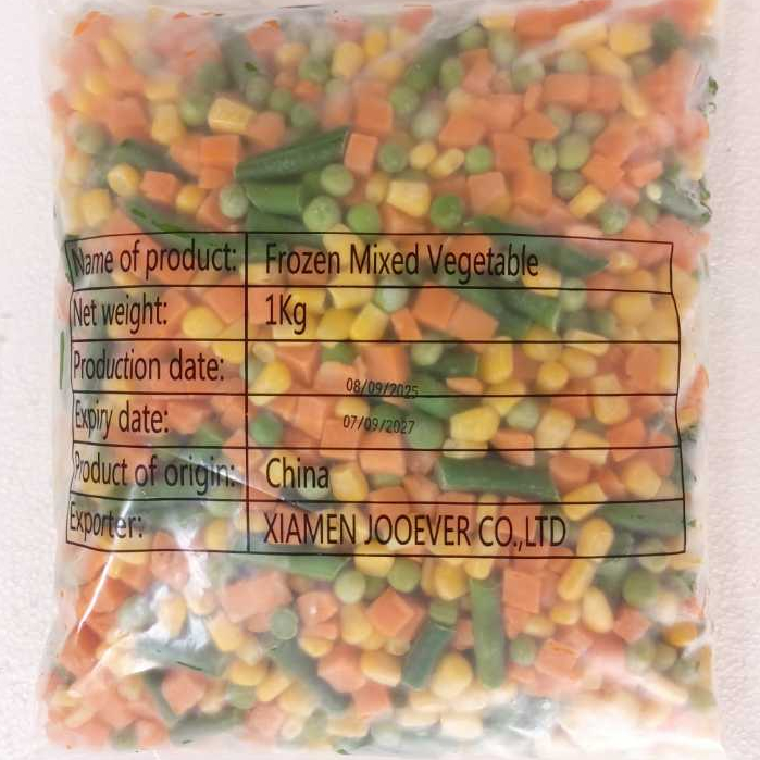 FROZEN MIXED VEGETABLES 1Kg