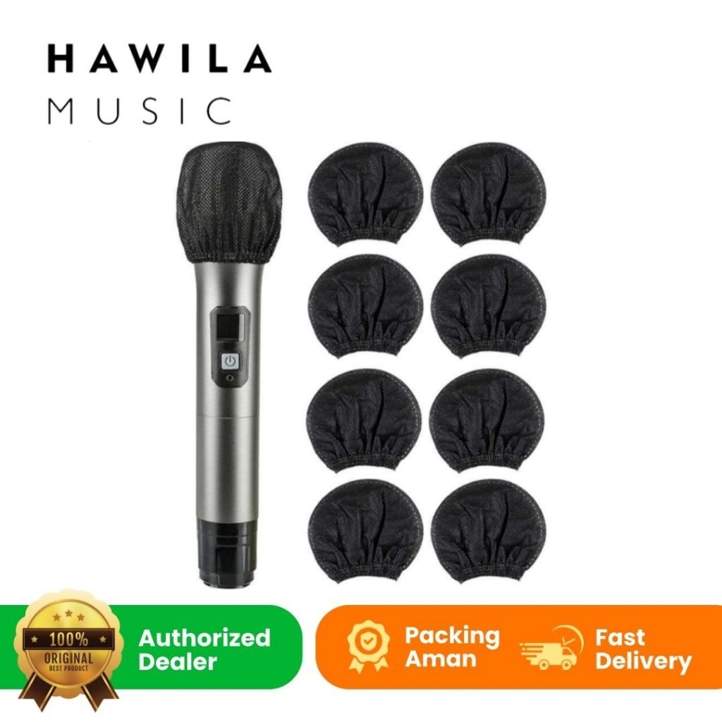 Kondom Mic Pop Mic Filter Pelindung Mic Cover Microphone ISI 10 BIJI