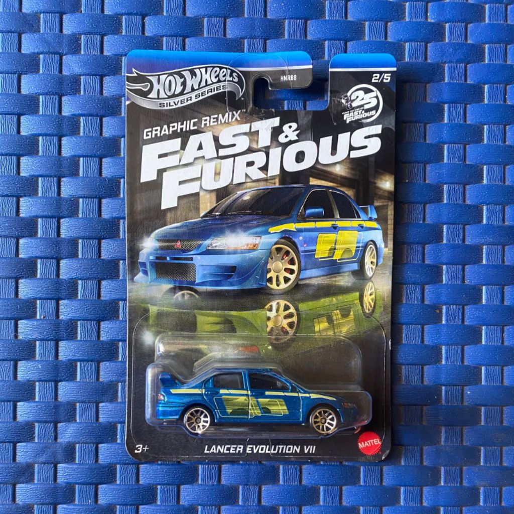 Hotwheels Mitsubishi Lancer Evolution VII Fast and Furious