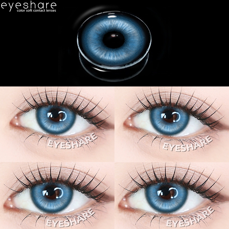 Eyeshare Softlens Blue Lensa Kontak Cosplay Softlen 14.0mm
