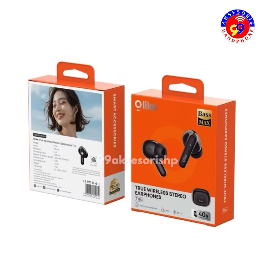 TWS / HEADSEAT BLUETOOTH OLIKE T114