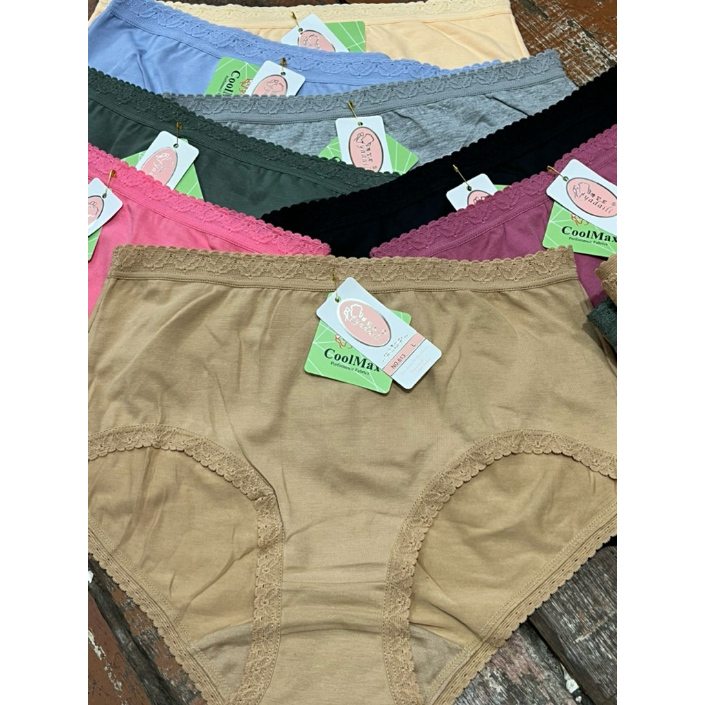 CELANA DALAM YADAILI KARET RENDA (6pCs)