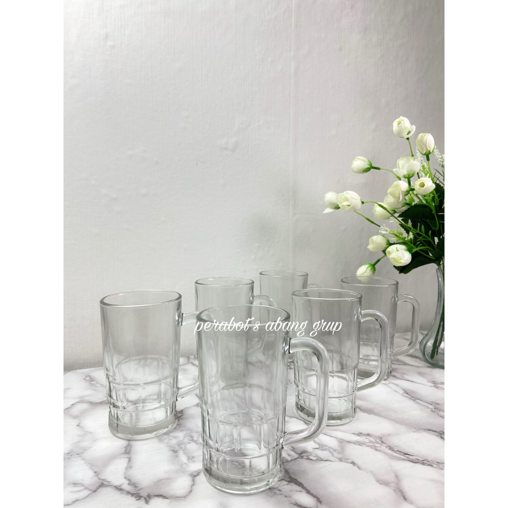[6pcs] Gelas Beer Gelas es kelapa muda- tebal