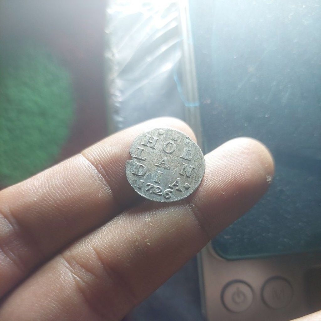 koin perak holandia 1726 asli