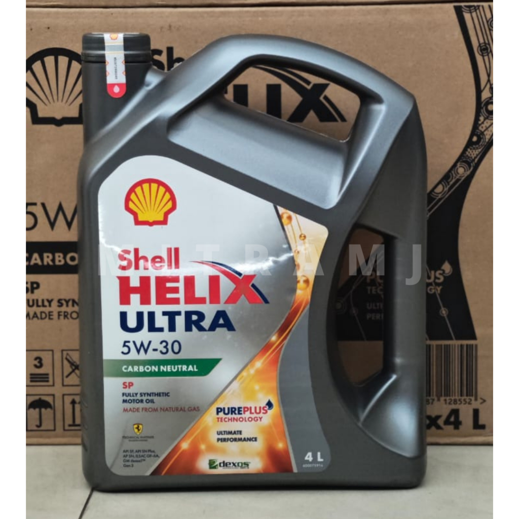 [Mobil] Shell Helix [5W-30] [4 LT] Oli Mobil | 100% Original