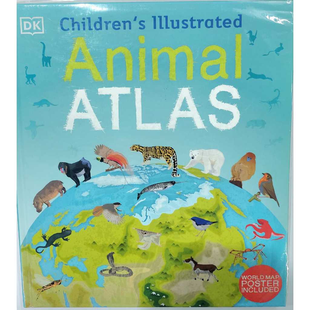 Buku Animals Atlas Children's Illustrated