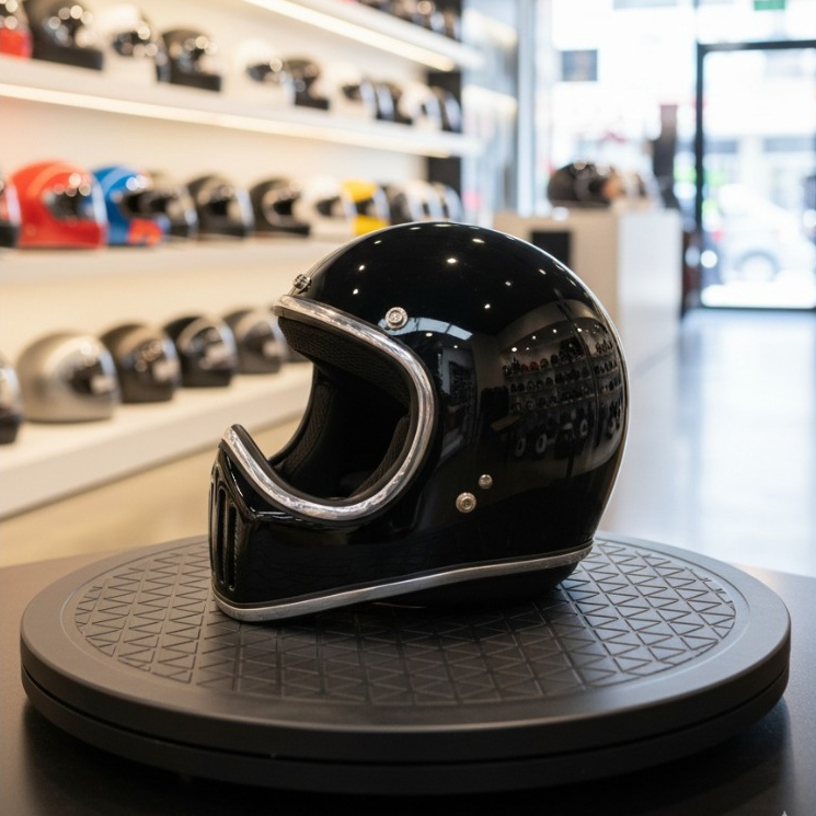 HELM CAKIL CUSTOM RETRO KLASIK