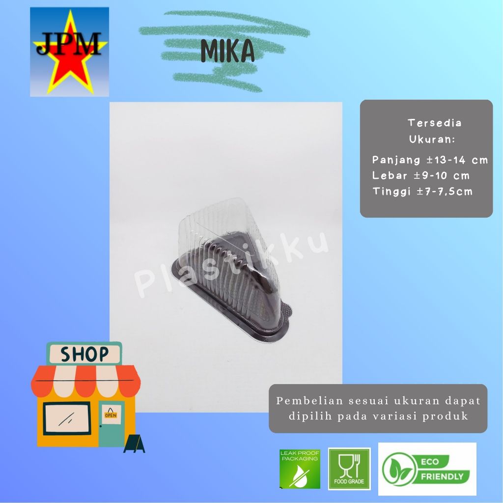 Mika Triangel / Mika Segitiga / Mika Kue Potong / Mika Bolu Potong / Mika Mille Crepes