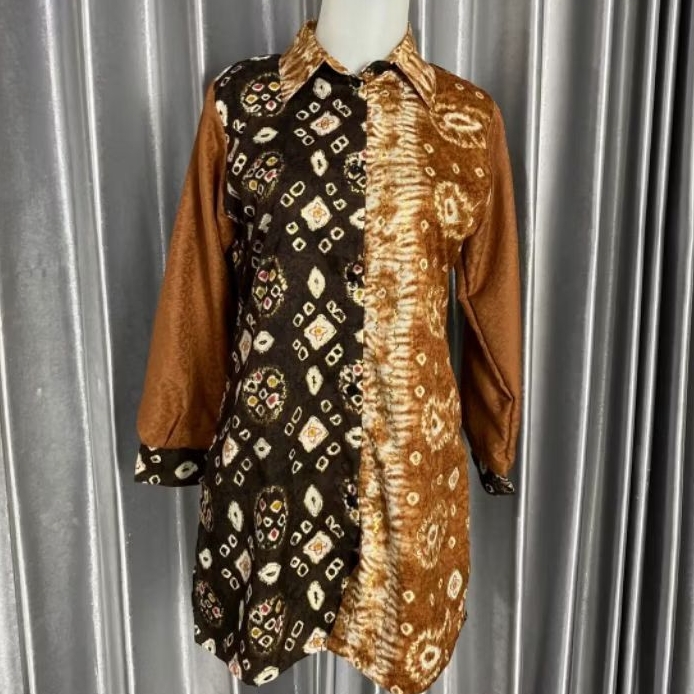BAJU ATASAN WANITA MOTIF JUMPUTAN PALEMBANG