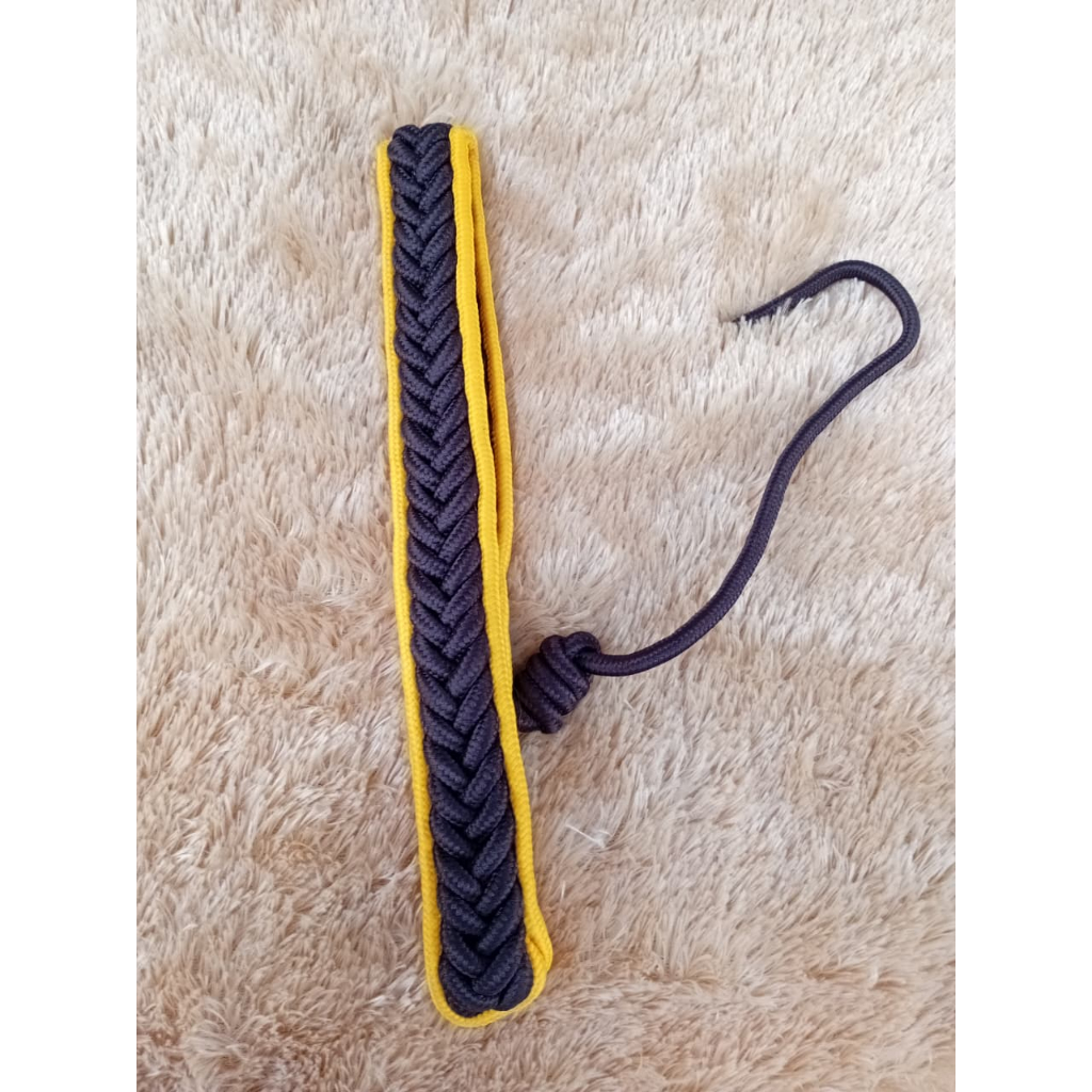 Tali kur komando hitam lis kuning