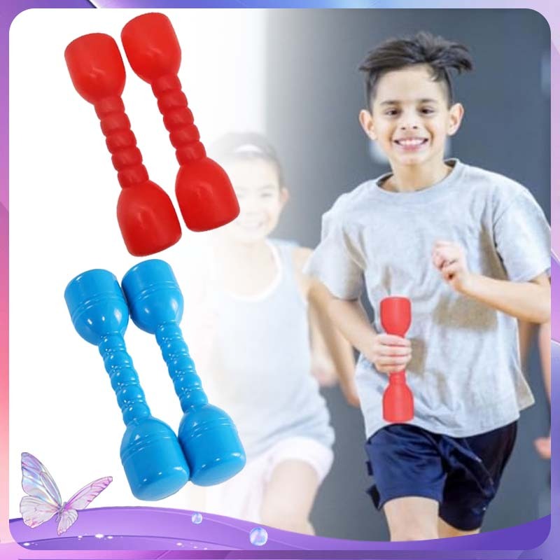 Barbel Mainan Anak Barbel Anak Kecil 45 Gram Barbel Plastik Mainan Barbel Kebugaran Balita