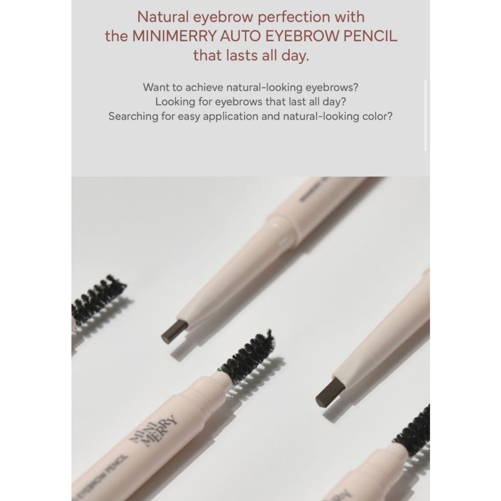 MINIMERRY PENSIL ALIS EYEBROW PENSIL AUTO EYEBROW PENCIL PENSIL ALIS KOREA EYEBROW PEN PENSIL ALIS U