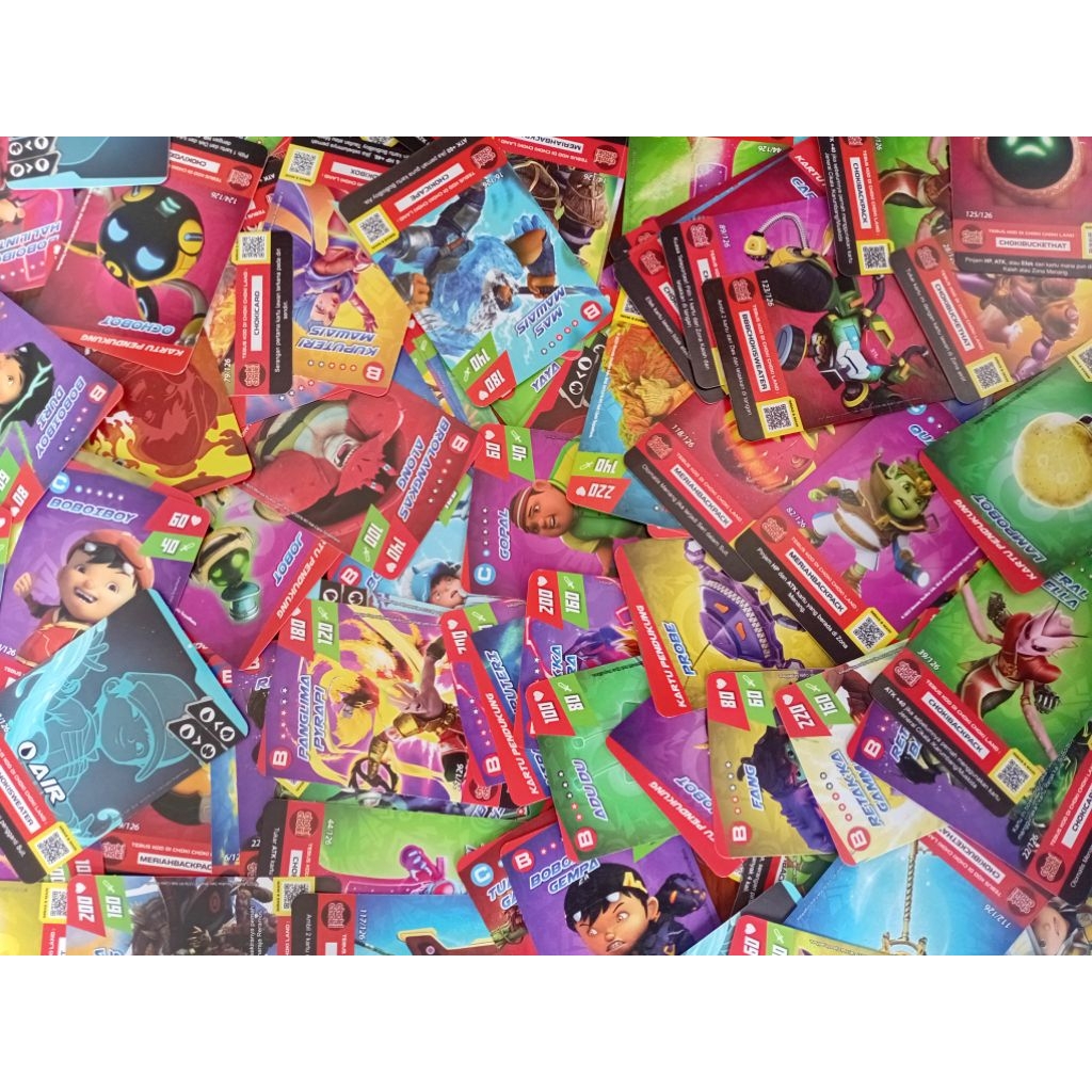 1 pek kartu choki-choki isi 13kartu random