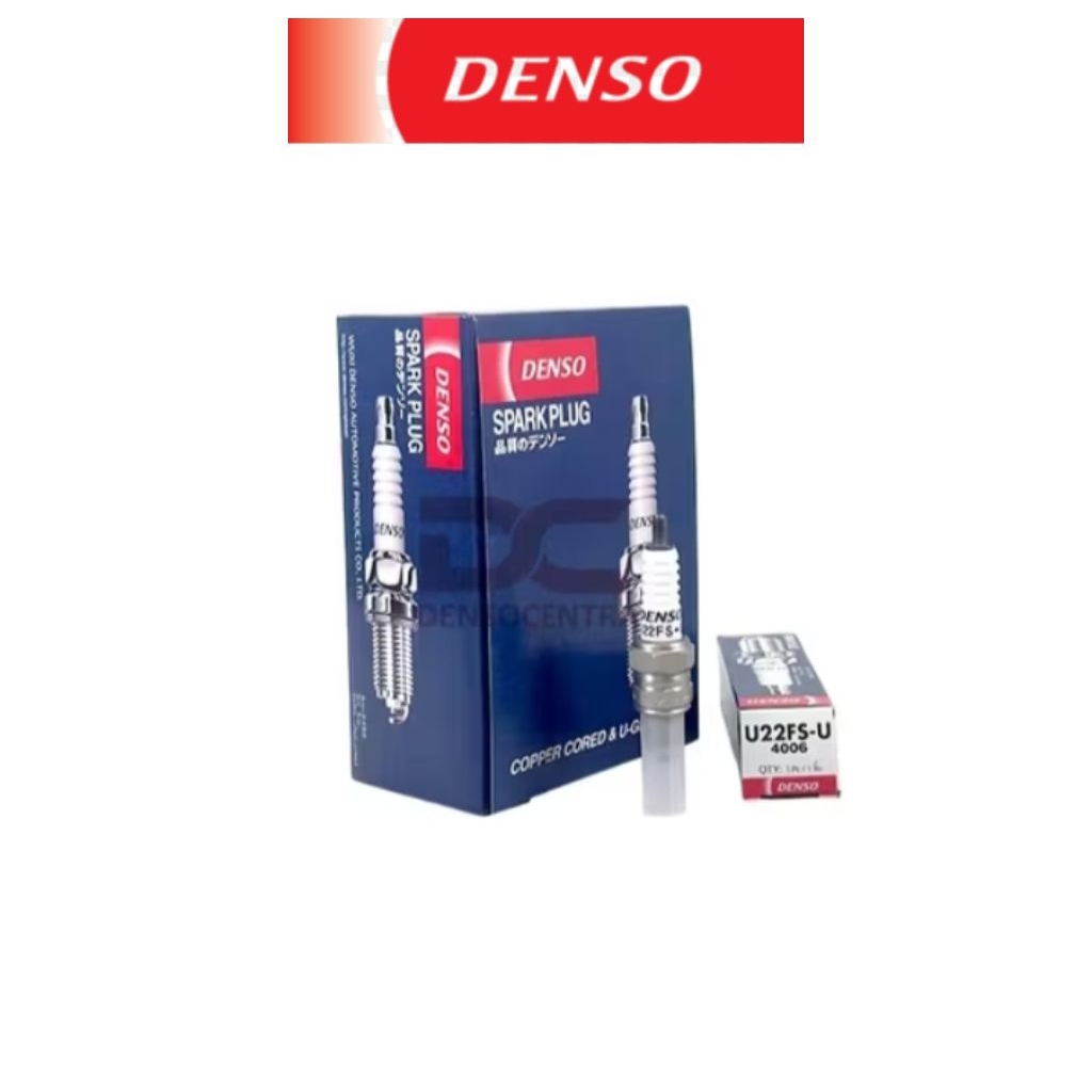 Busi Denso Biru Motor  Supra, Legenda, Supra x, Supra Fit, Mio U22FS-U Original