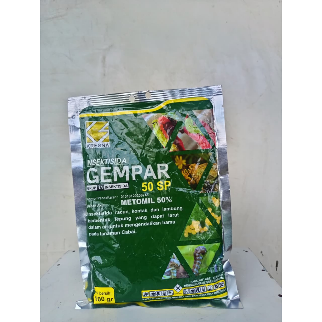 INSEKTISIDA GEMPAR 50 SP 100 GR