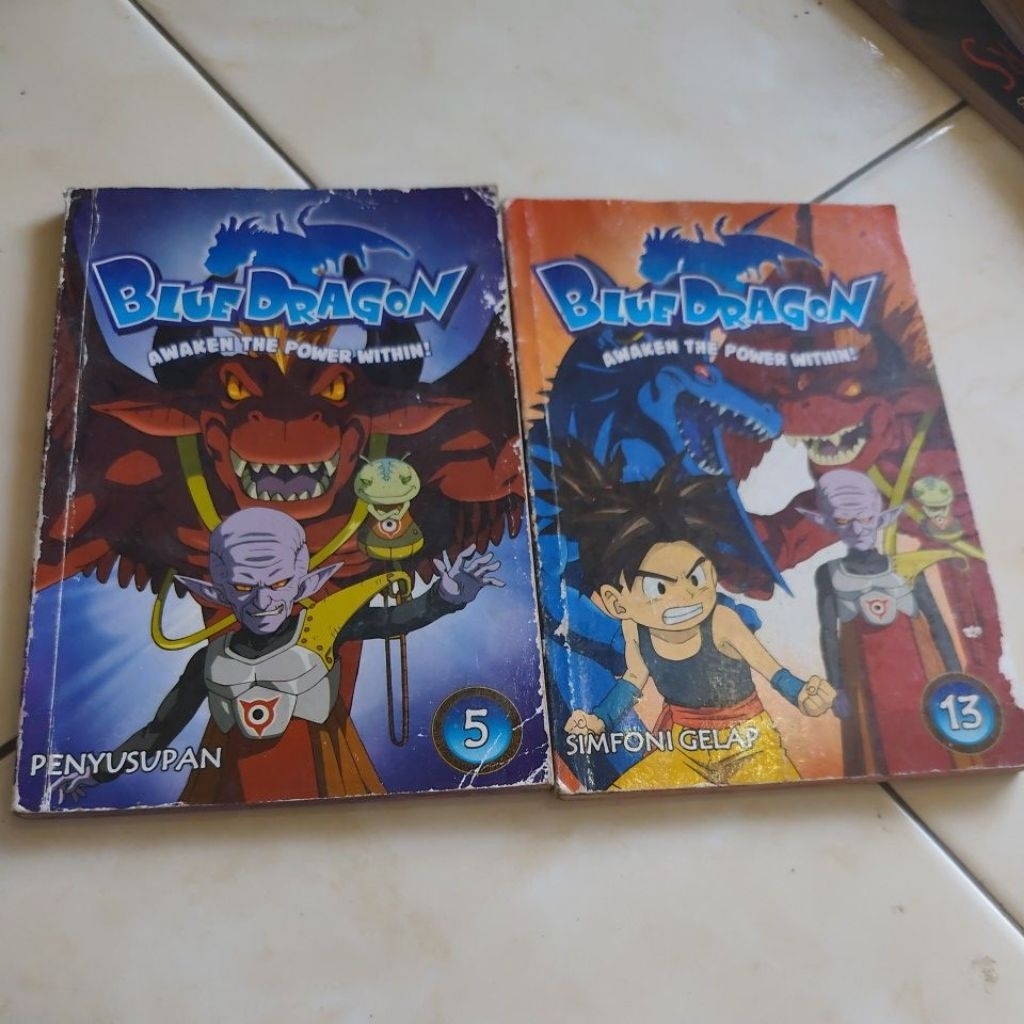 Komik Blue Dragon Berwarna Cocok Untuk Anak Anak
