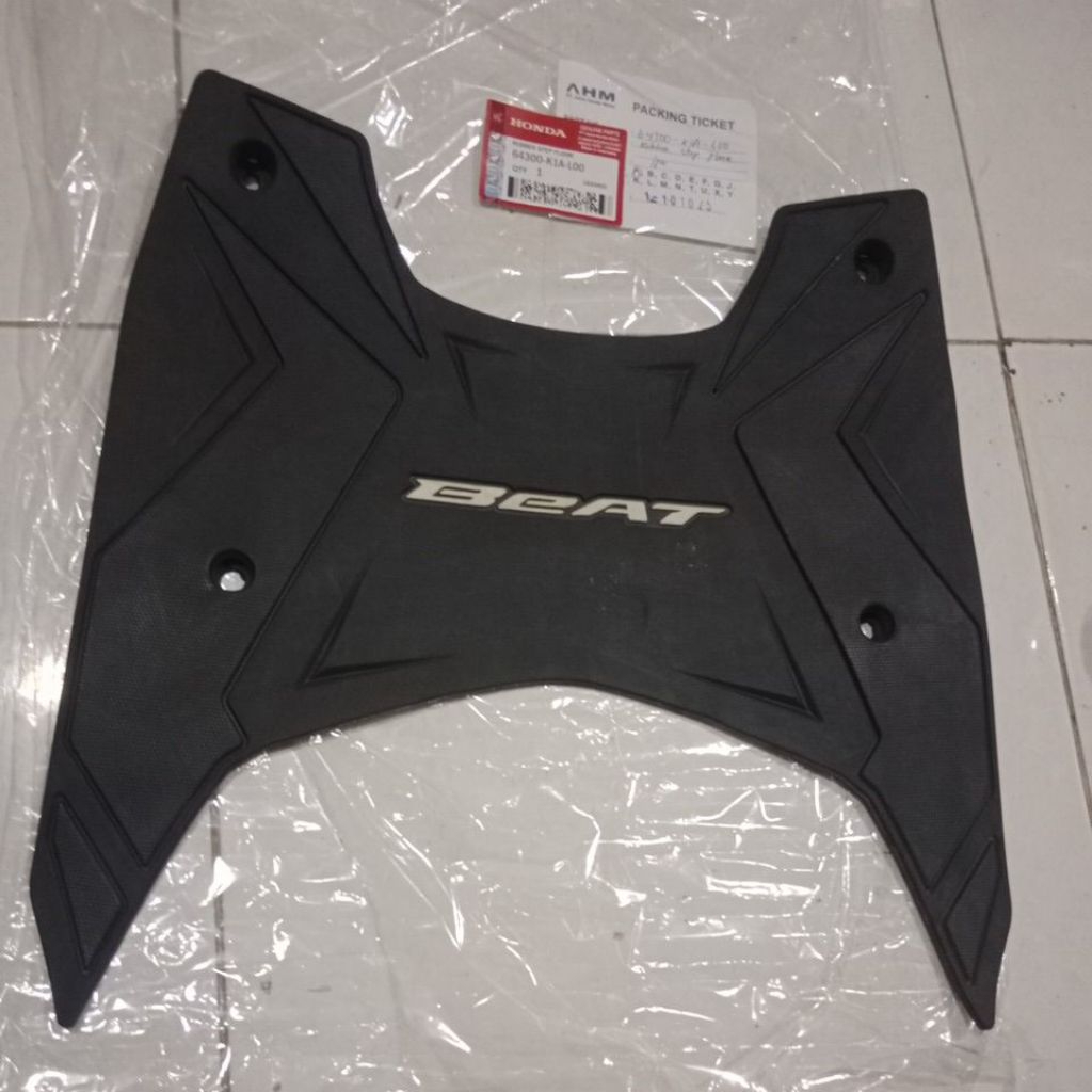 KARPET MOTOR HONDA ORI K1A BEAT ESP DELUXE 2020 2021 2022 2023 2025 PINJAKAN ALAS MOTOR BEAT STREET