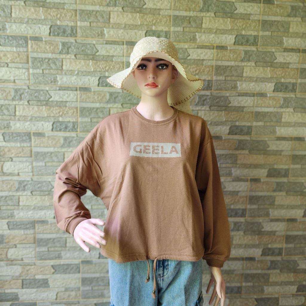 Atasan Wanita Tshirt Kaos GEELA