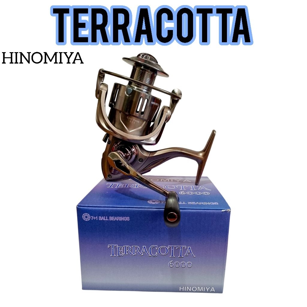 Reel Pancing HINOMIYA TERRACOTTA 6000 Pancing Bagan Laut
