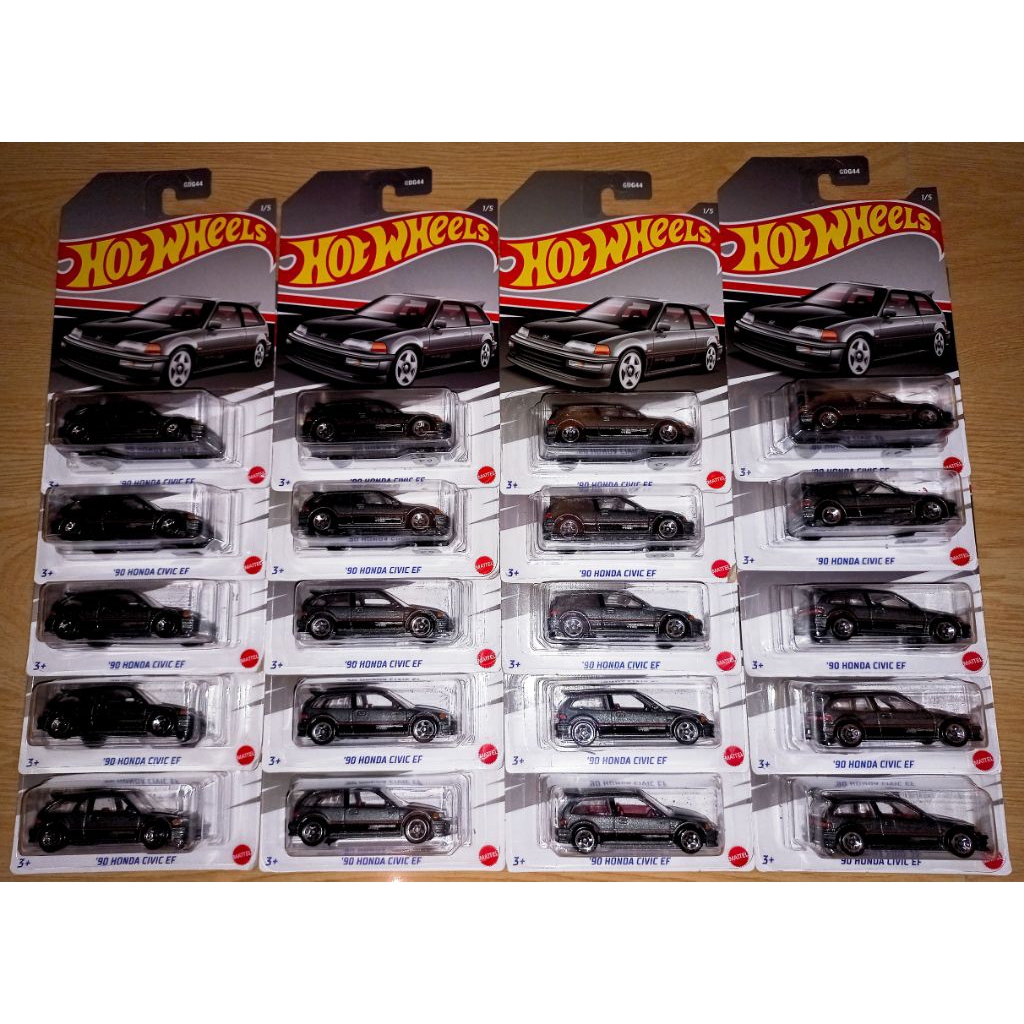 Hotwheels honda civic ef abu2
