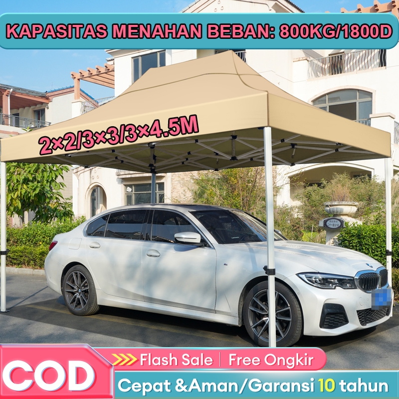 Tenda lipat Jualan  Tenda lipat 3x3/tenda jualan 2x3/Bazar 1800D Outdoor Tenda Gazebo/Tenda Bazar Pa