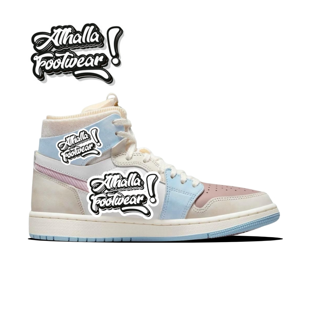 Sepatu AJ1 High Pink Oxford