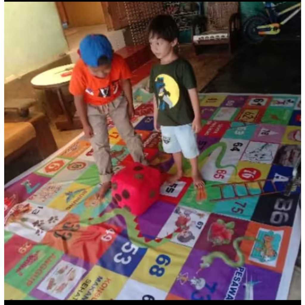 ULAR TANGGA EDUKASI ANAK JUMBO
