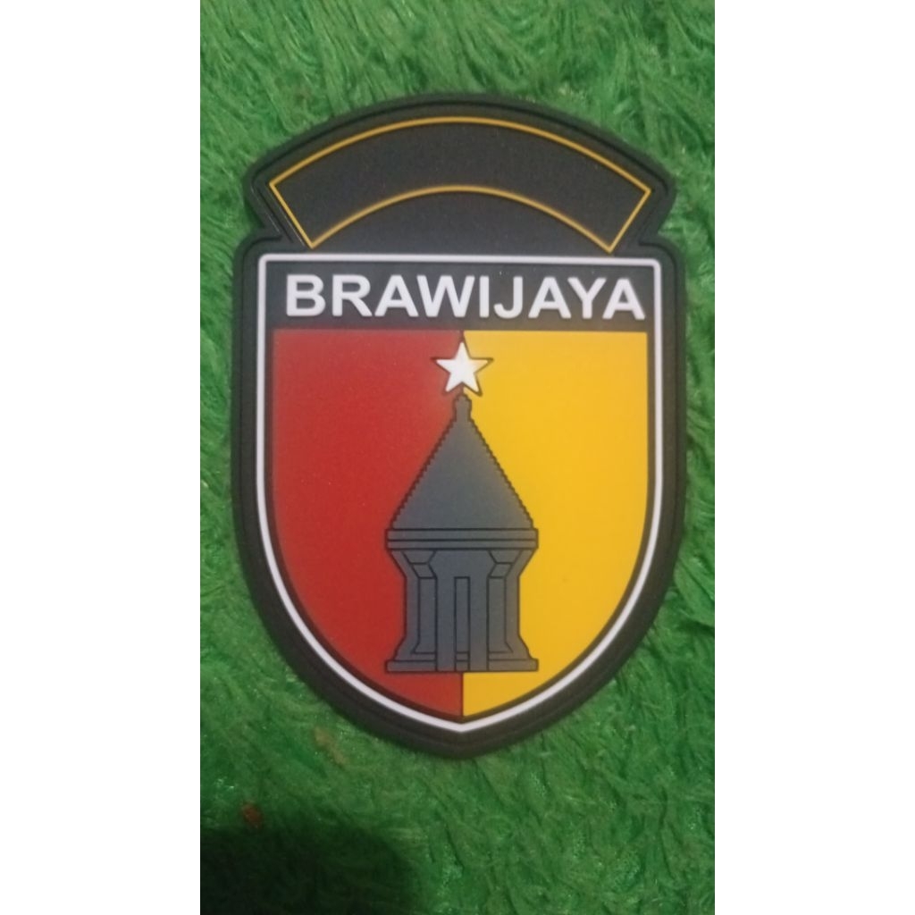patch rubber logo kodam brawijaya