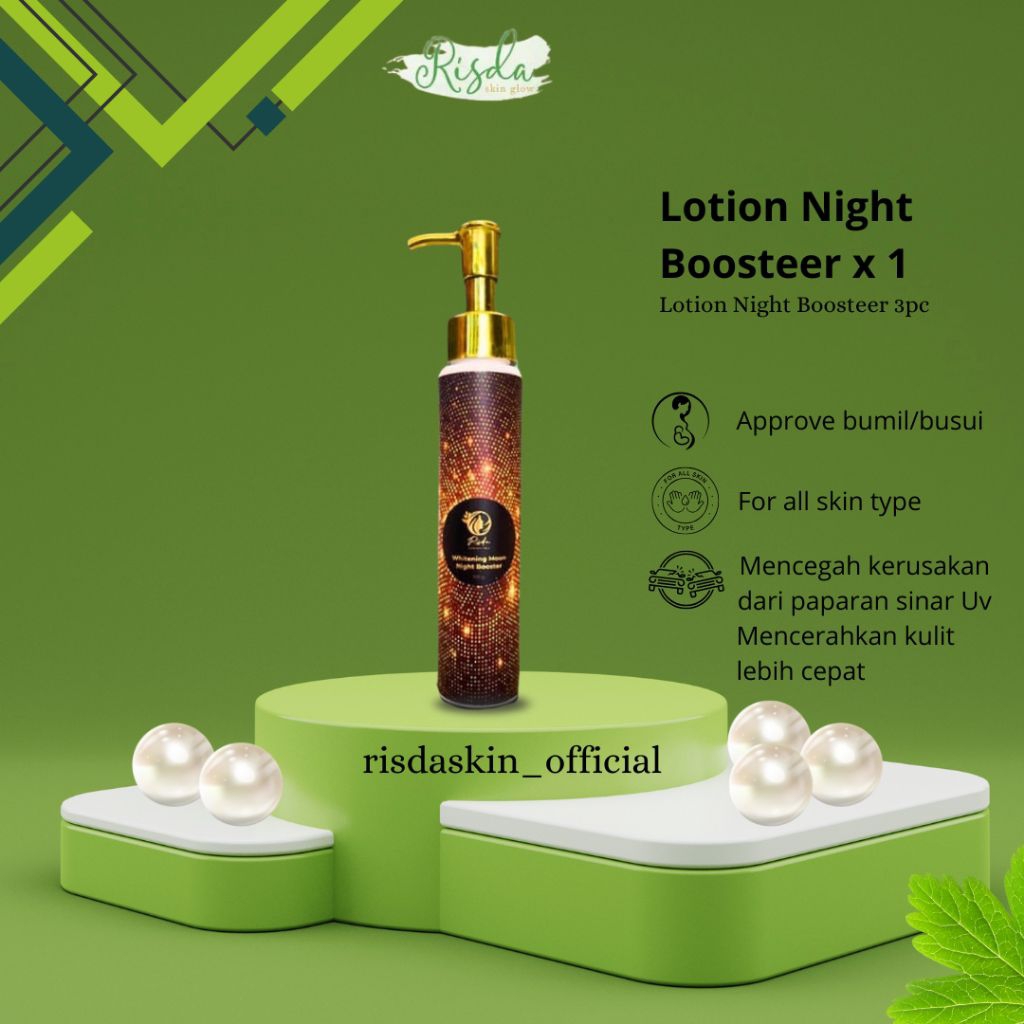RSD/RISDA SKIN GLOW NIGHT LOTION BOOSTER EXTRA WHITENING