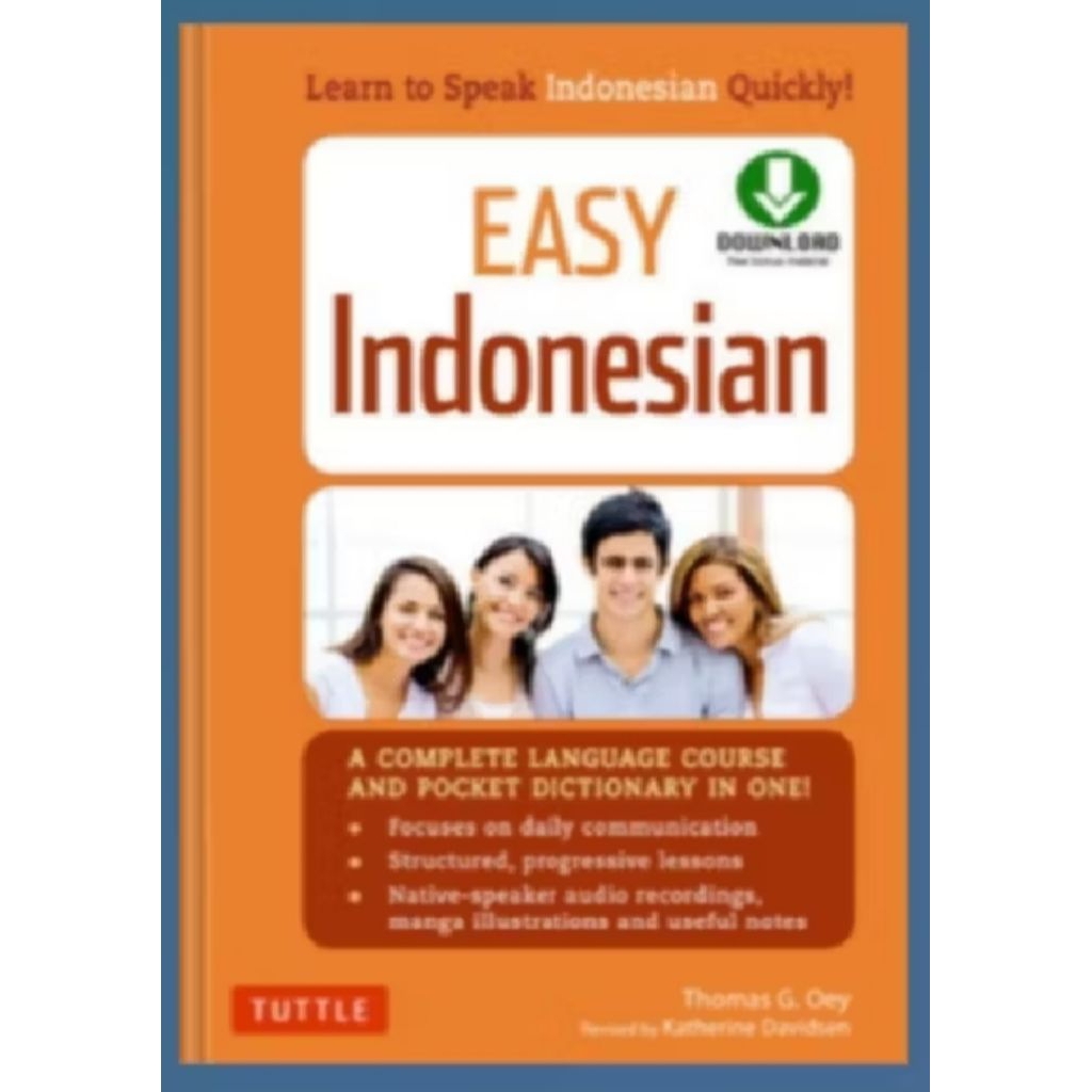 BUKU FISIK EASY INDONESIAN:Learn Speak Indonesian Quickly